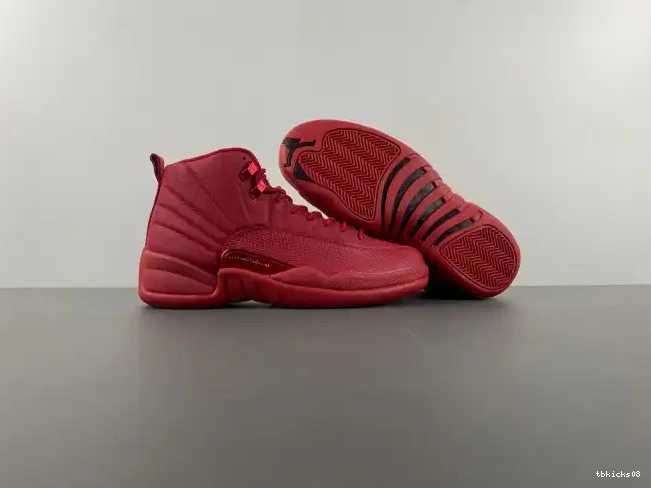 Cheap TBkick Gym Jordan Retro 12 130690-601 Red (2018) Air 0417